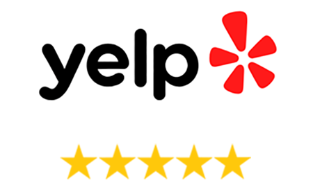 5 Stars Yelp Logo