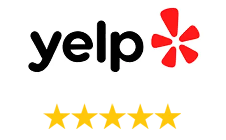 5 Stars Yelp Logo