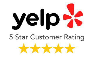 5 Stars Yelp Logo
