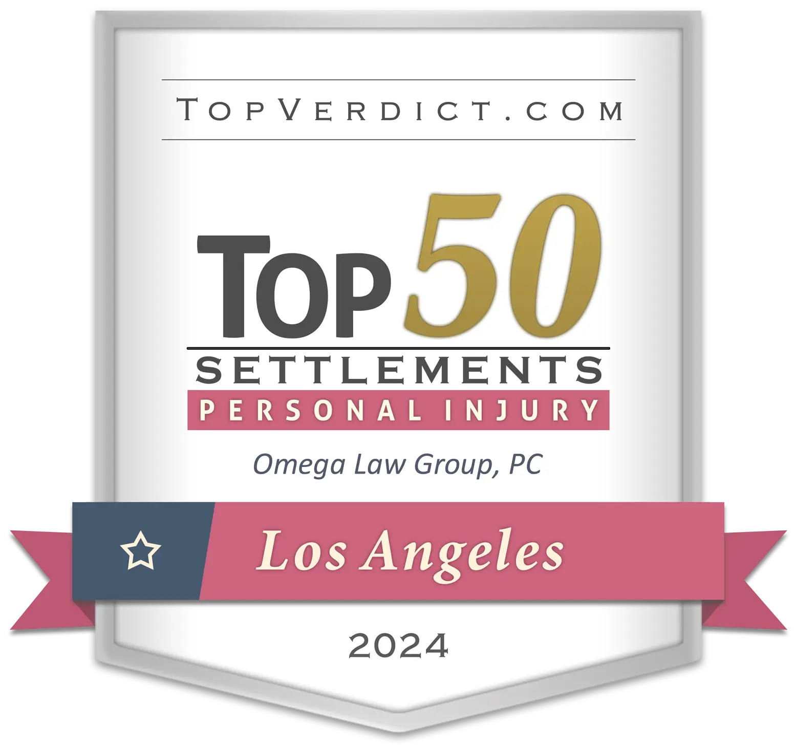 Top 50 Personal Injury Settlements Los Angeles 2024