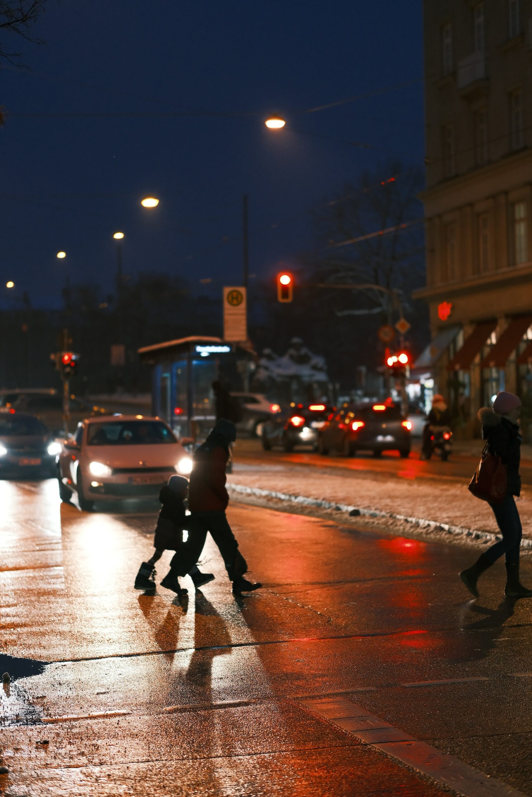 walking at night alone