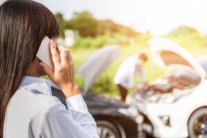 A woman involved in a rideshare collision calls a San Jose Lyft accident lawyer.