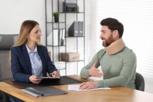 An accident victim gets help from a Beverly Hills premises liability lawyer.