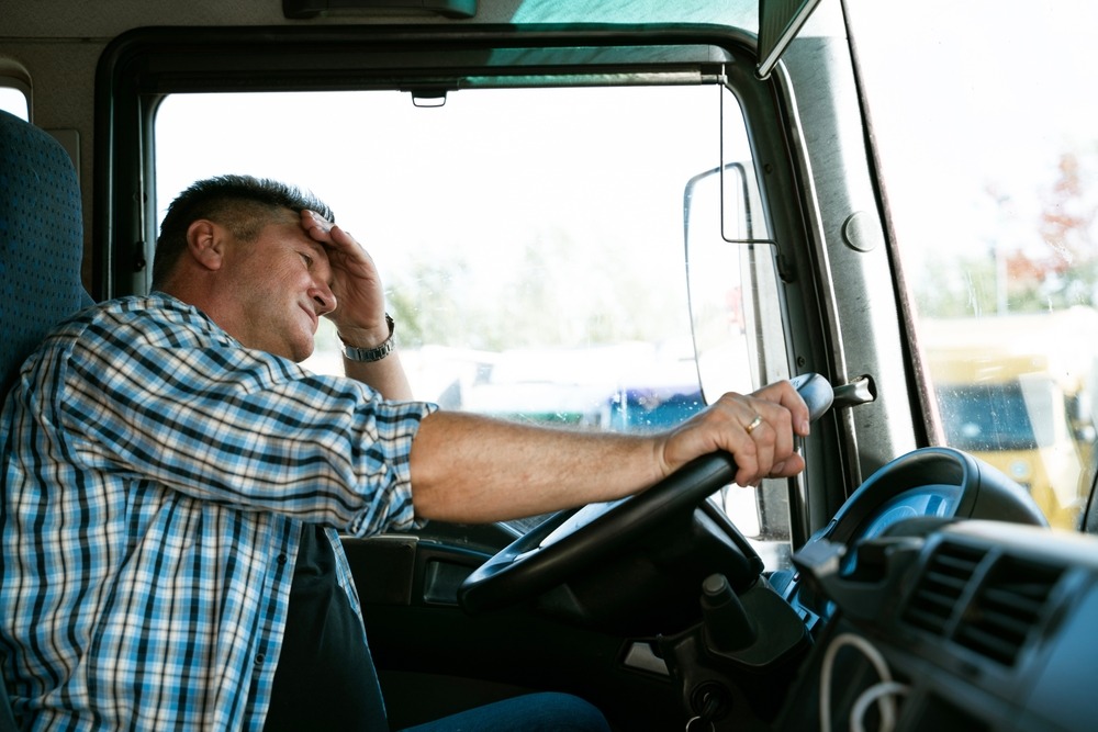 ¿Deben los conductores de camiones reportar un accidente?